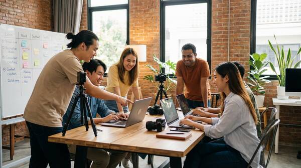 黄色仓库创作者故事